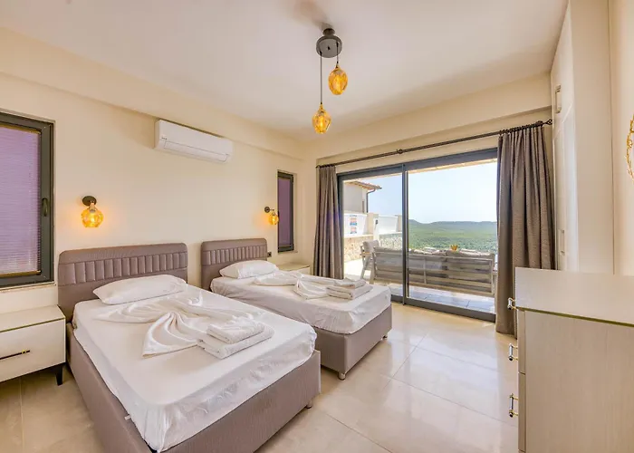 çukurbağ Köyü Doğa Manzaralı Oriente Villa Kaş